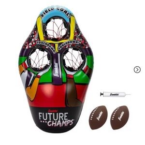 Future Champs Inflatable Football Target Set - Multicolor